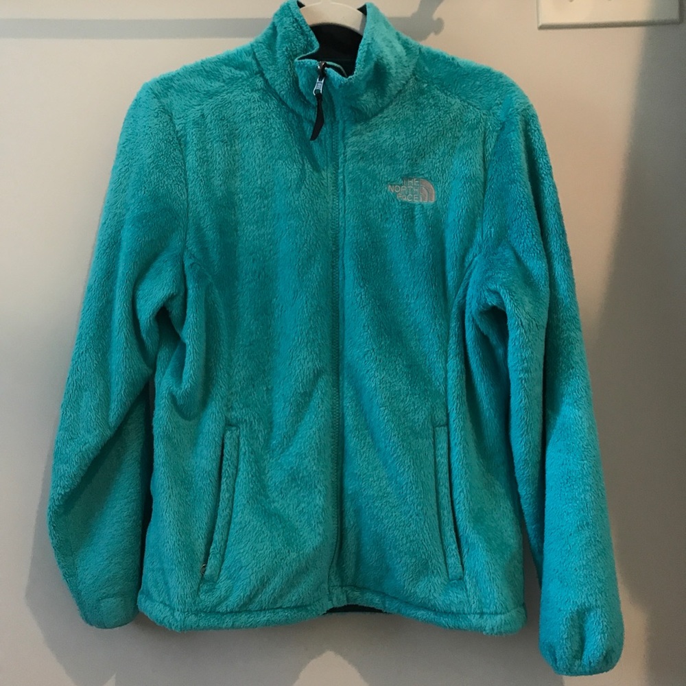 Turquoise North Face Fleece
